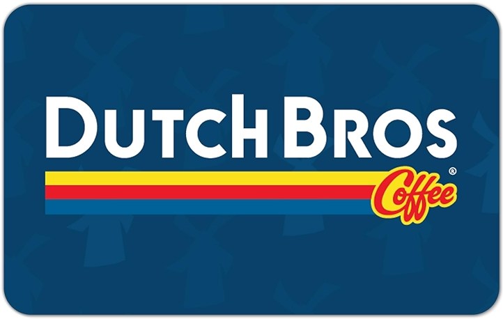 Dutch Bros Coffee gift card